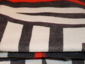 Microfiber håndklæder med trykt logo